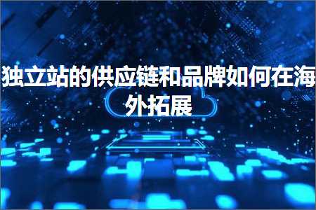 璺ㄥ鐢靛晢鐭ヨ瘑:鐙珛绔欑殑渚涘簲閾惧拰鍝佺墝濡備綍鍦ㄦ捣澶栨嫇灞? width=